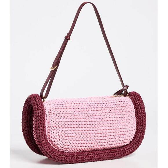 J.W. Anderson Handbags - JW Anderson The Bumper 15 Bag in Pink/Burgundy